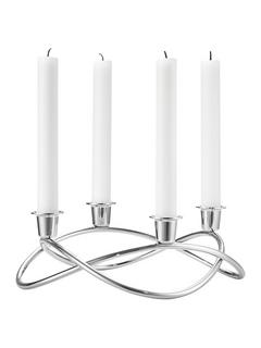 Georg Jensen Season Candleholder, H9 x W26cm