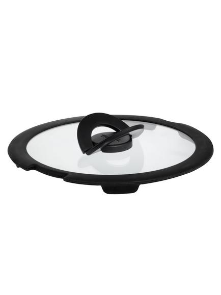 Tefal Ingenio Glass Pan Lid Set, 3 Piece - view 2, Clear