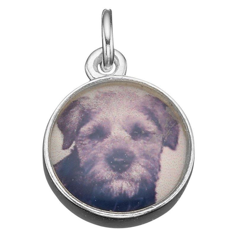 Under the Rose Personalised Tiny Photo Charm