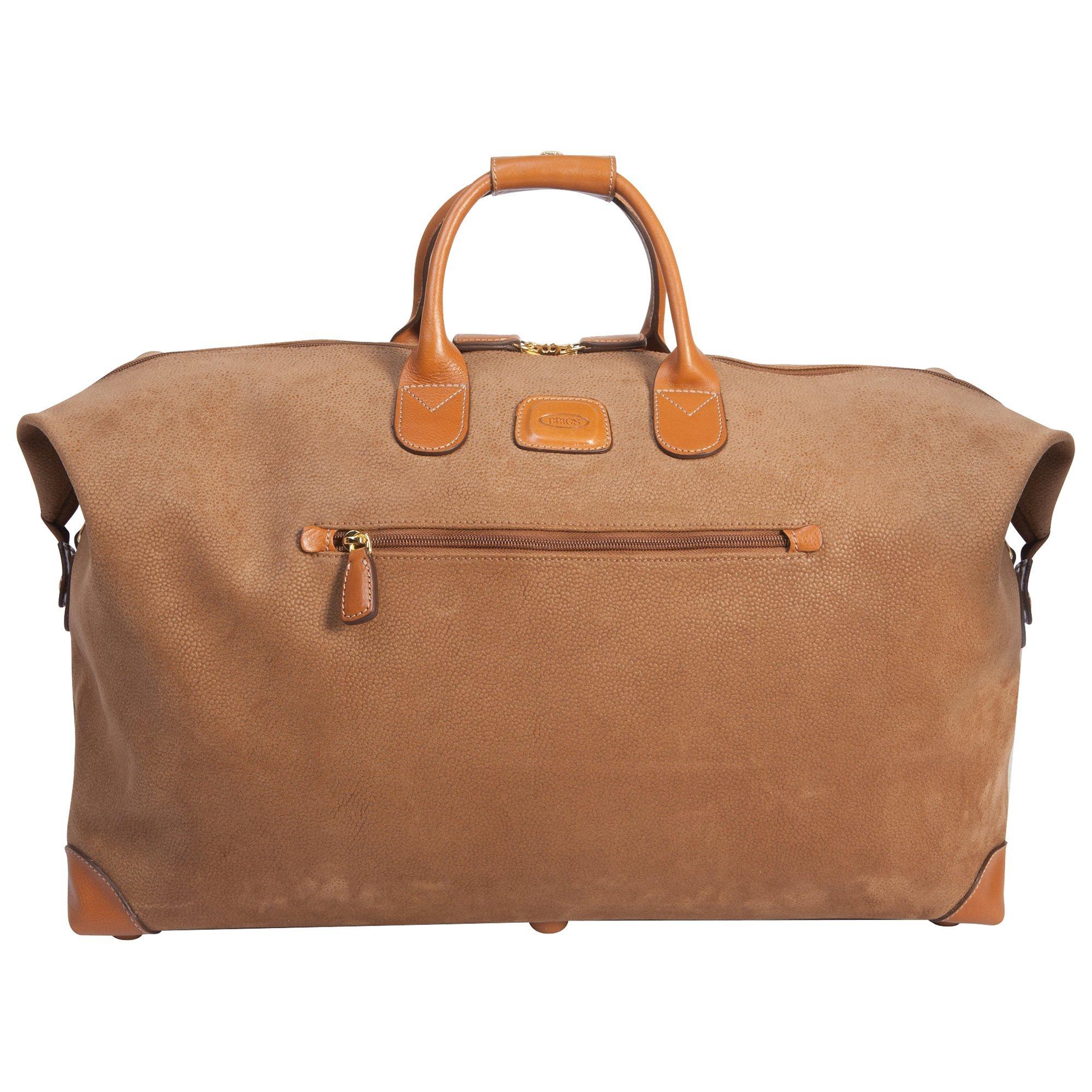 Bric's Life Clipper Medium Holdall, Light Brown