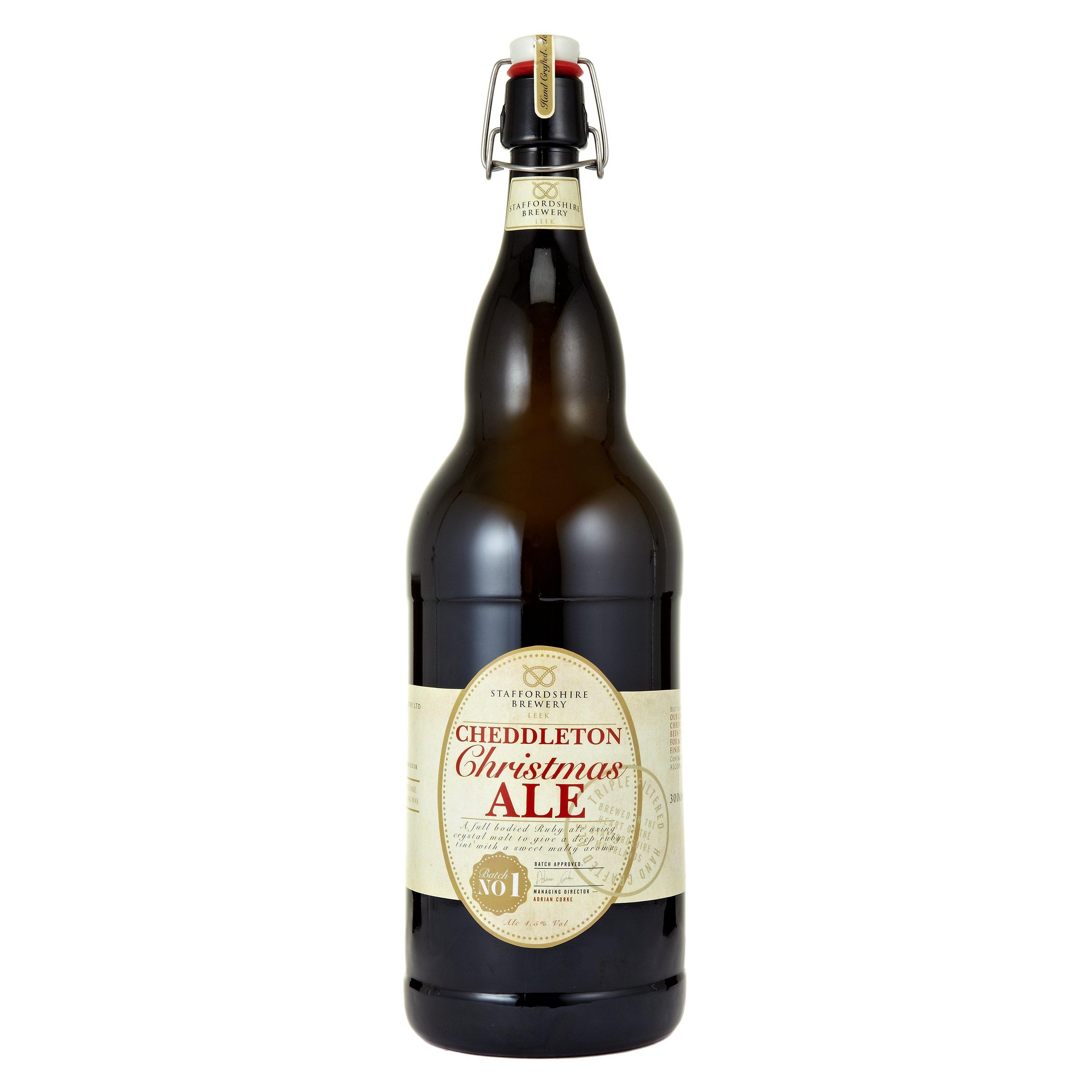 Staffordshire Brewery Cheddleton Christmas Ale, 3L