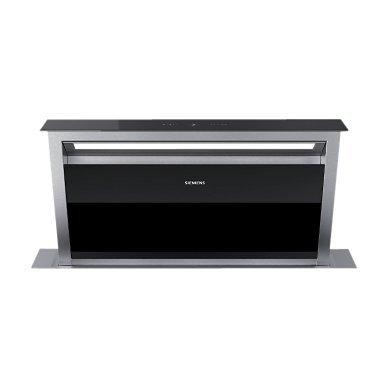 Siemens LD97AA670B Downdraft Cooker Hood, Stainless Steel/Black