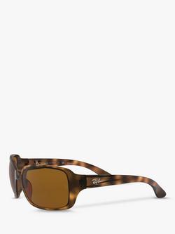 Ray-Ban RB4068 Oversized Square Sunglasses, Havana - view 2, Havana