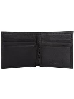 Polo Ralph Lauren Pebble Grain Leather Wallet - view 2, Black