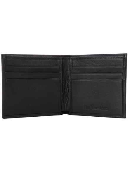 Polo Ralph Lauren Pebble Grain Leather Wallet - view 2, Black