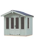 National Trust by Crane Garden Buildings Ickworth Summerhouse, 2.4 x 3m, FSC-Certified (Scandinavian Redwood), Disraeli Green
