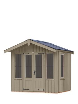 National Trust by Crane Garden Buildings Scandinavian Redwood Ickworth Summerhouse, 1.8 x 2.4m, Wades Lantern