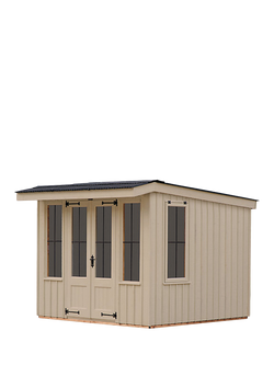 National Trust by Crane Garden Buildings Scandinavian Redwood Summerhouse, 2.4 x 2.4m, Wades Lantern
