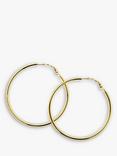 Melissa Odabash Large Polished Hoop Earrings