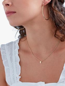 Melissa Odabash Large Polished Hoop Earrings - view 2, Gold