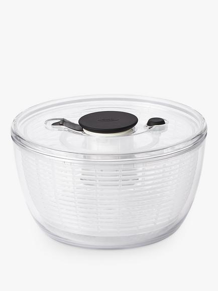 OXO Good Grips Little Salad and Herb Spinner - view 2, Clear