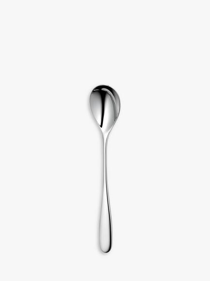 Robert Welch Stanton Bright Stainless Steel Long Handled Teaspoon, Stainless Steel