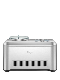 Sage the Smart Scoop™ Ice Cream Maker, Silver, Brushed Metal
