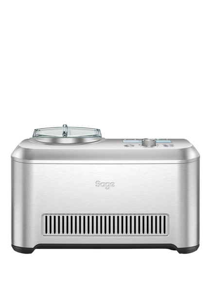 Sage the Smart Scoop™ Ice Cream Maker, Silver, Brushed Metal