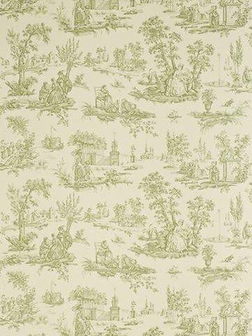 Sanderson Courting Toile Wallpaper, DEGTCT103