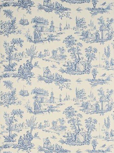 Sanderson Courting Toile Wallpaper