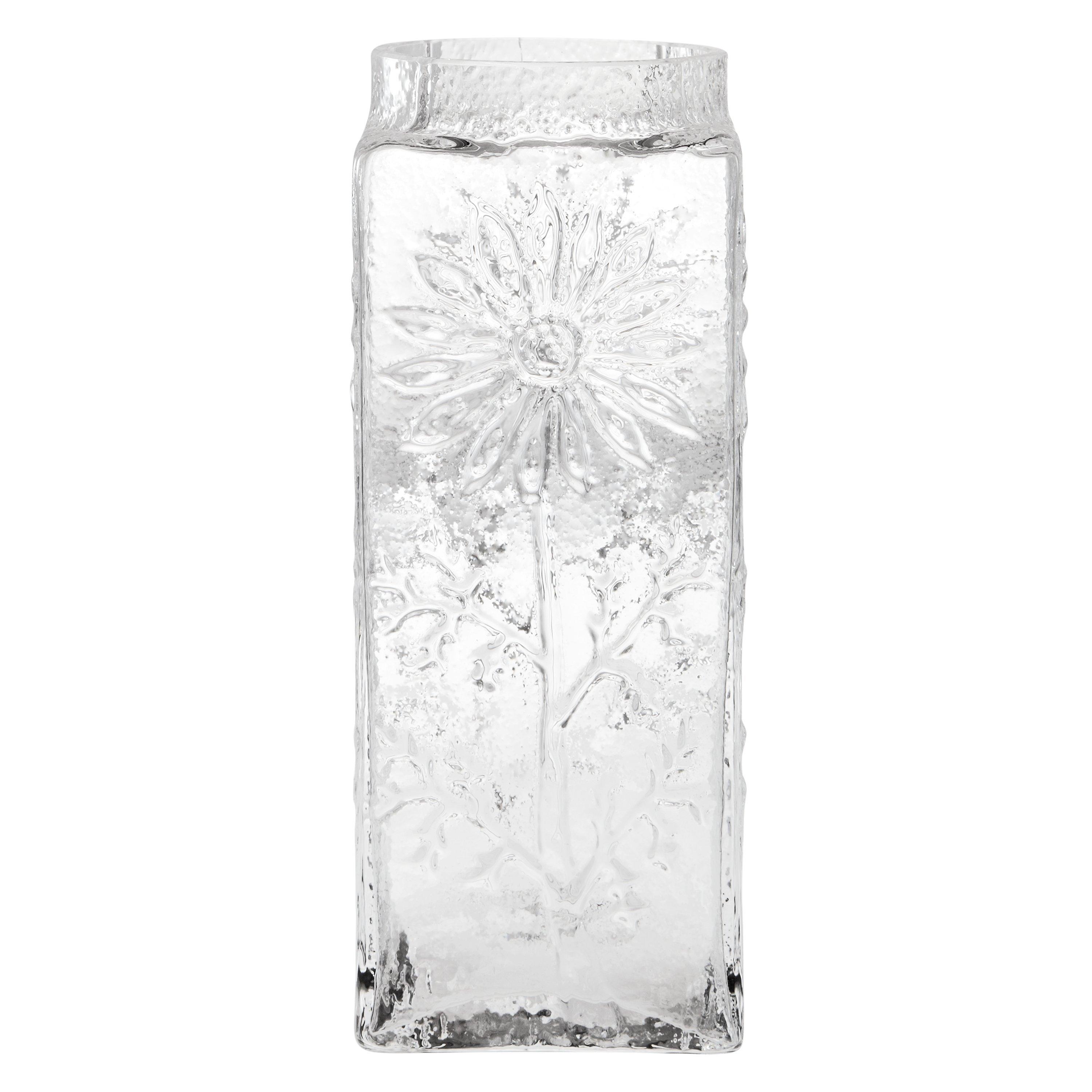 Dartington Crystal Marguerite Large Vase, H18.5cm