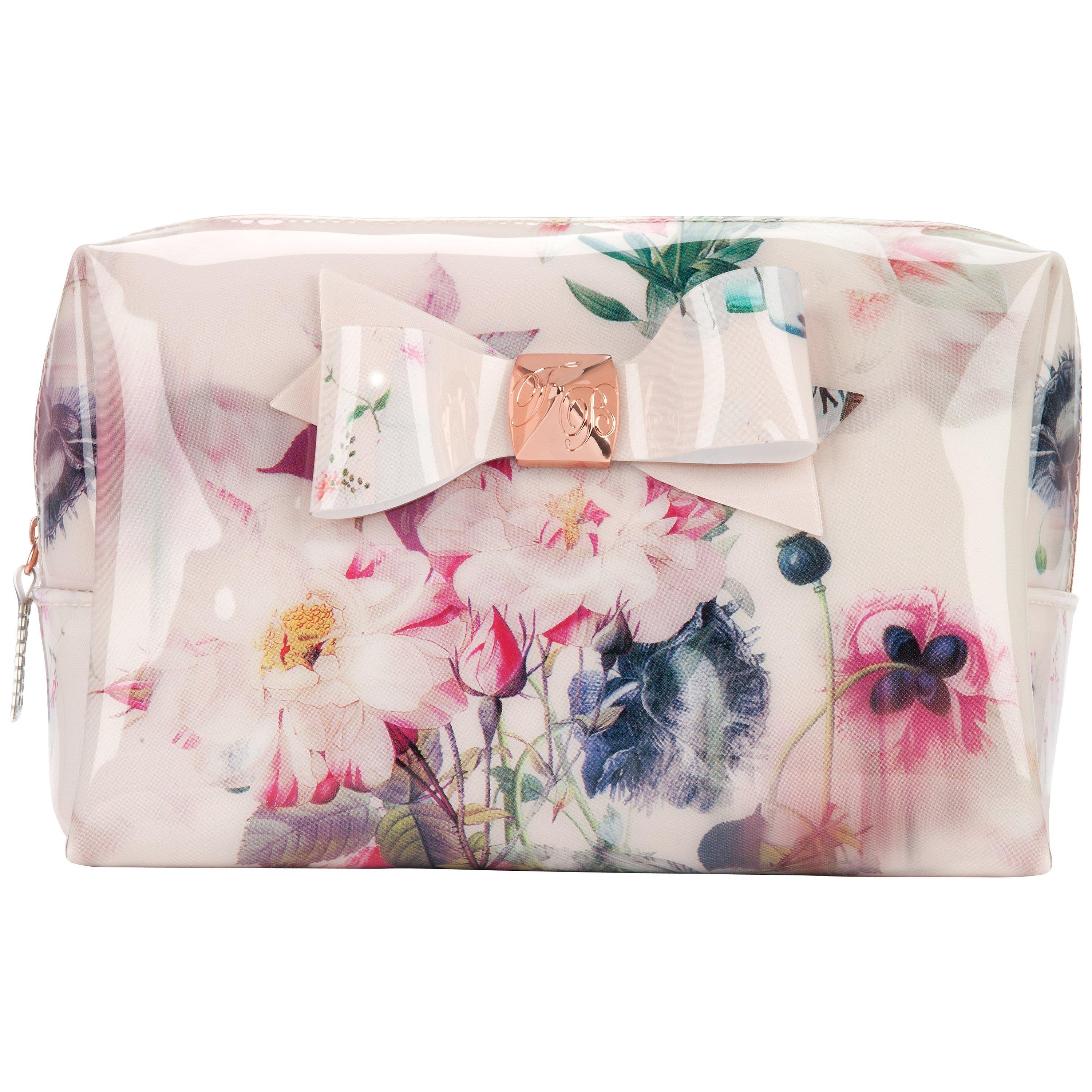 Ted Baker Printed Bow Large Wash Bag
