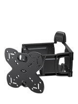AVF JNL454 Multi Position Wall Mount for TVs 26" to 65", for Solid & Stud Walls, Black