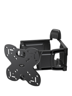 AVF JNL454 Multi Position Wall Mount for TVs 26" to 65", for Solid & Stud Walls, Black