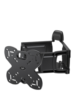 AVF JNL454 Multi Position Wall Mount for TVs 26" to 65", for Solid & Stud Walls, Black, Black