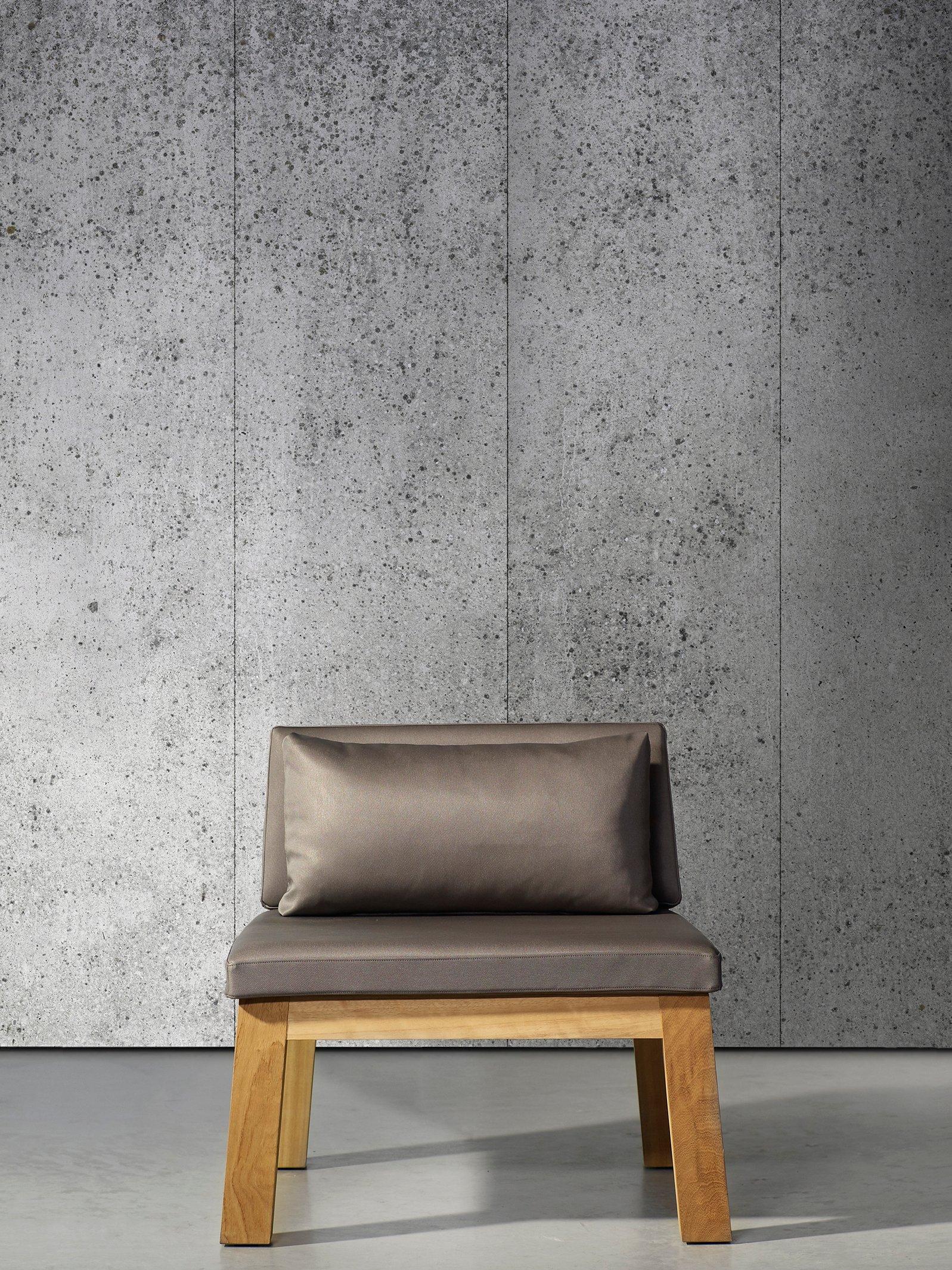 NLXL Concrete Paste the Wall Wallpaper, Grey, CON-05