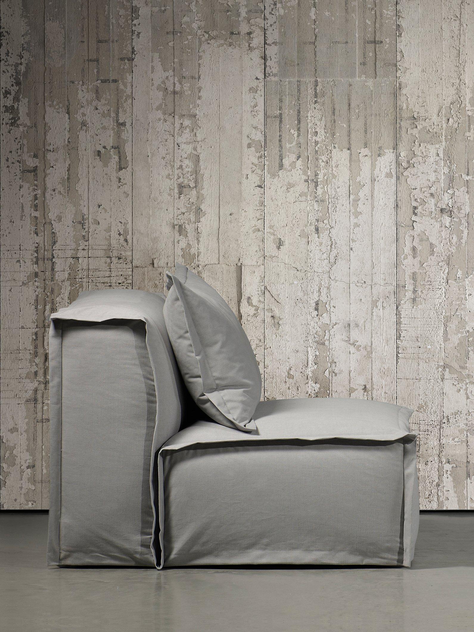NLXL Concrete Paste the Wall Wallpaper, Grey, CON-06