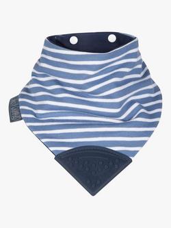 Cheeky Chompers Teething Dribble Bib, Preppy Stripes, Preppy Stripes