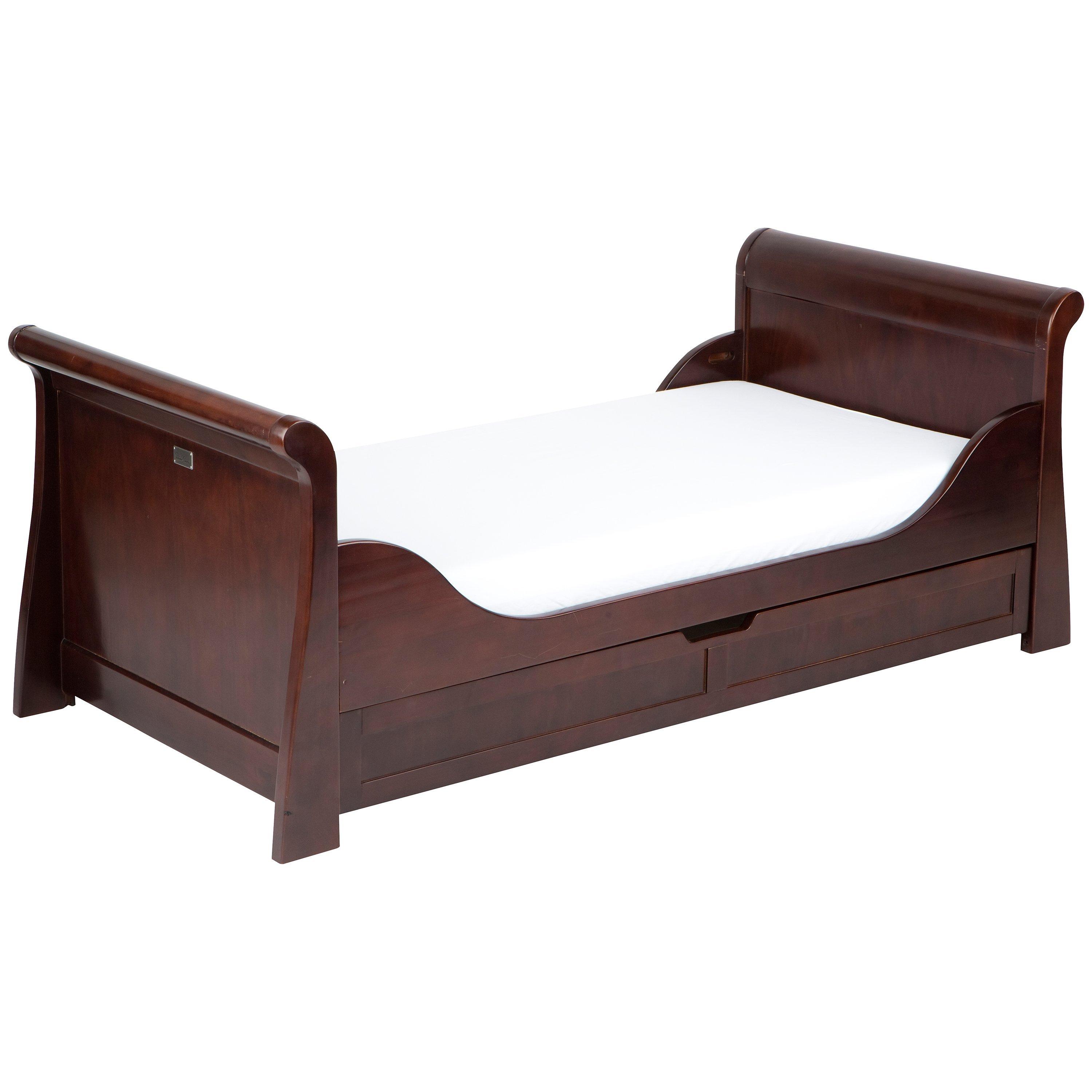 Silver Cross Dorchester Cot Bed Dark Cherry