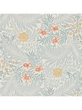 Morris & Co. Bird Larkspur Wallpaper, 212556