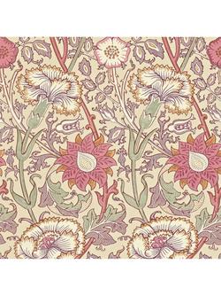 Morris & Co. Pink and Rose Wallpaper, 212566