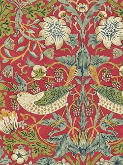 Morris & Co. Strawberry Thief Wallpaper, 212563