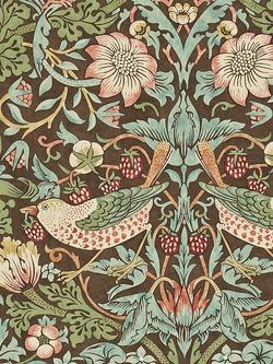 Morris & Co. Strawberry Thief Wallpaper, 212565