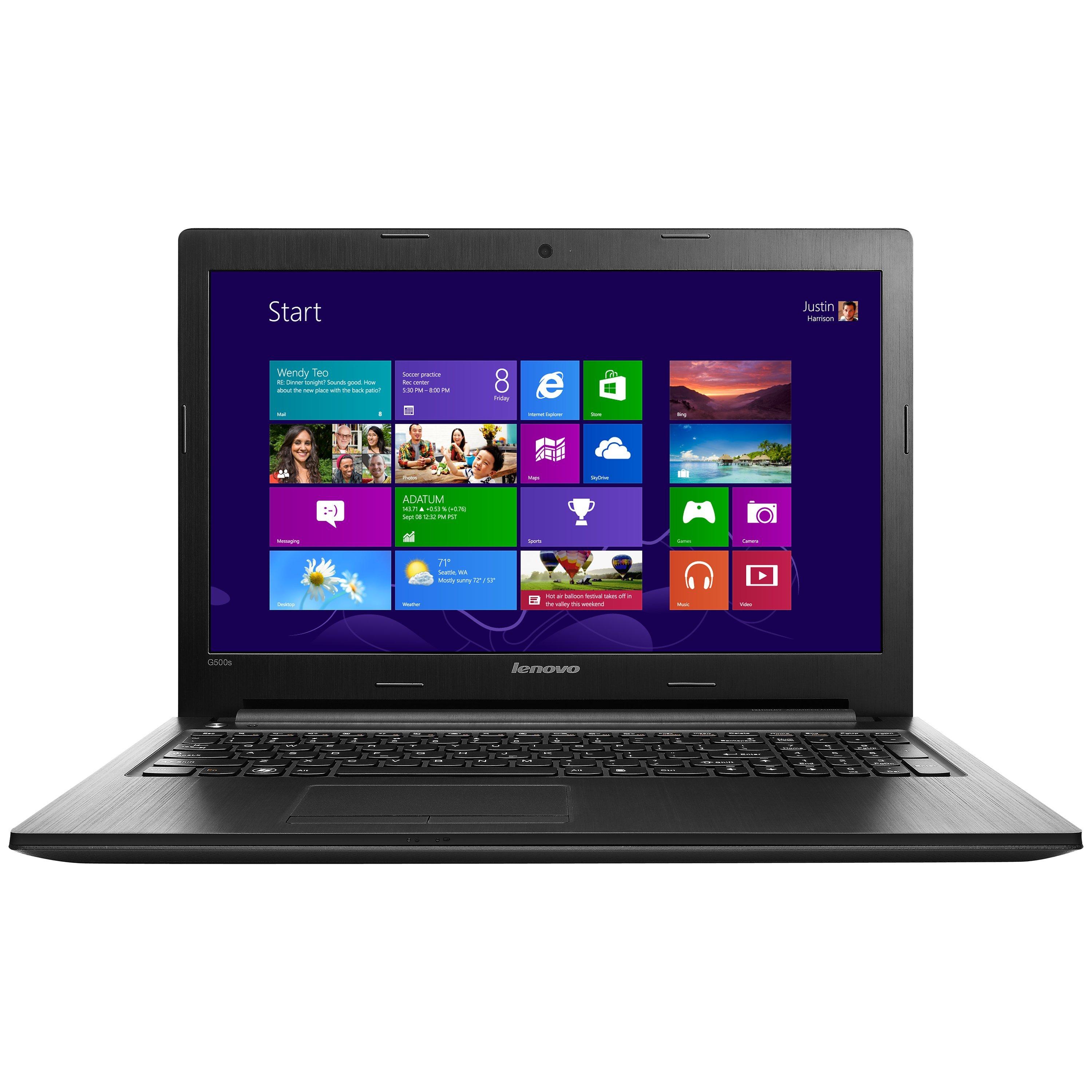 Lenovo G505s Laptop, AMD A10-5750M processor, 8GB RAM, 1TB + 8GB SSHD, 15.6", Black