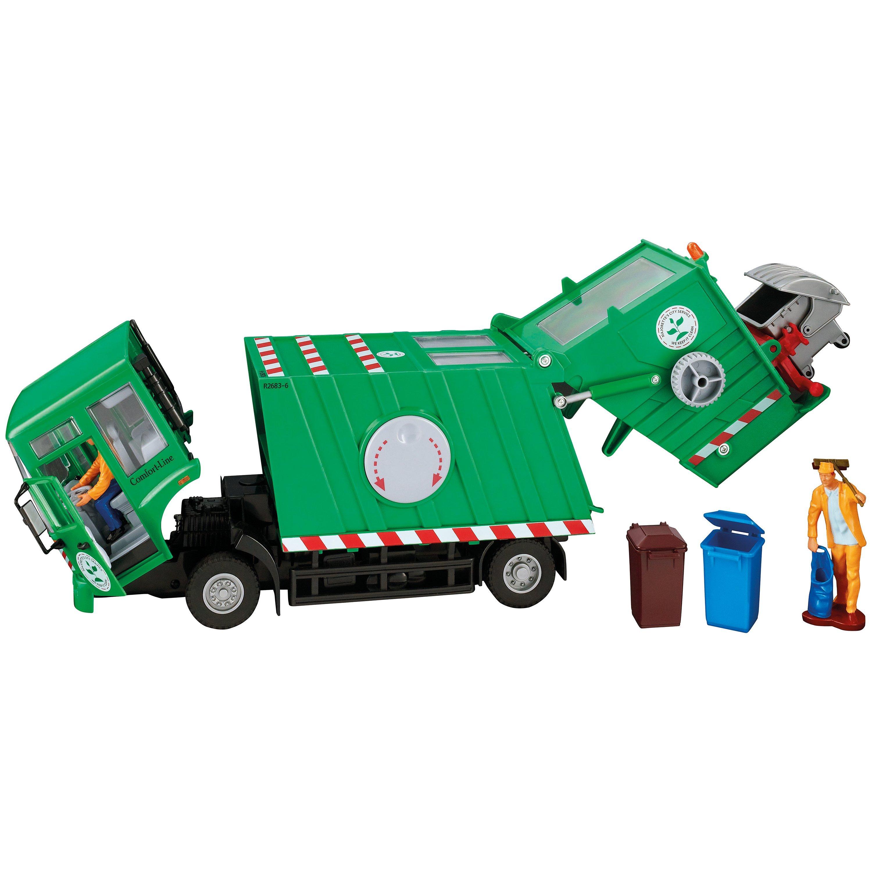 John Lewis Rubbish Truck Green