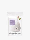 simplehuman Bin Liners, Code R, Pack of 20