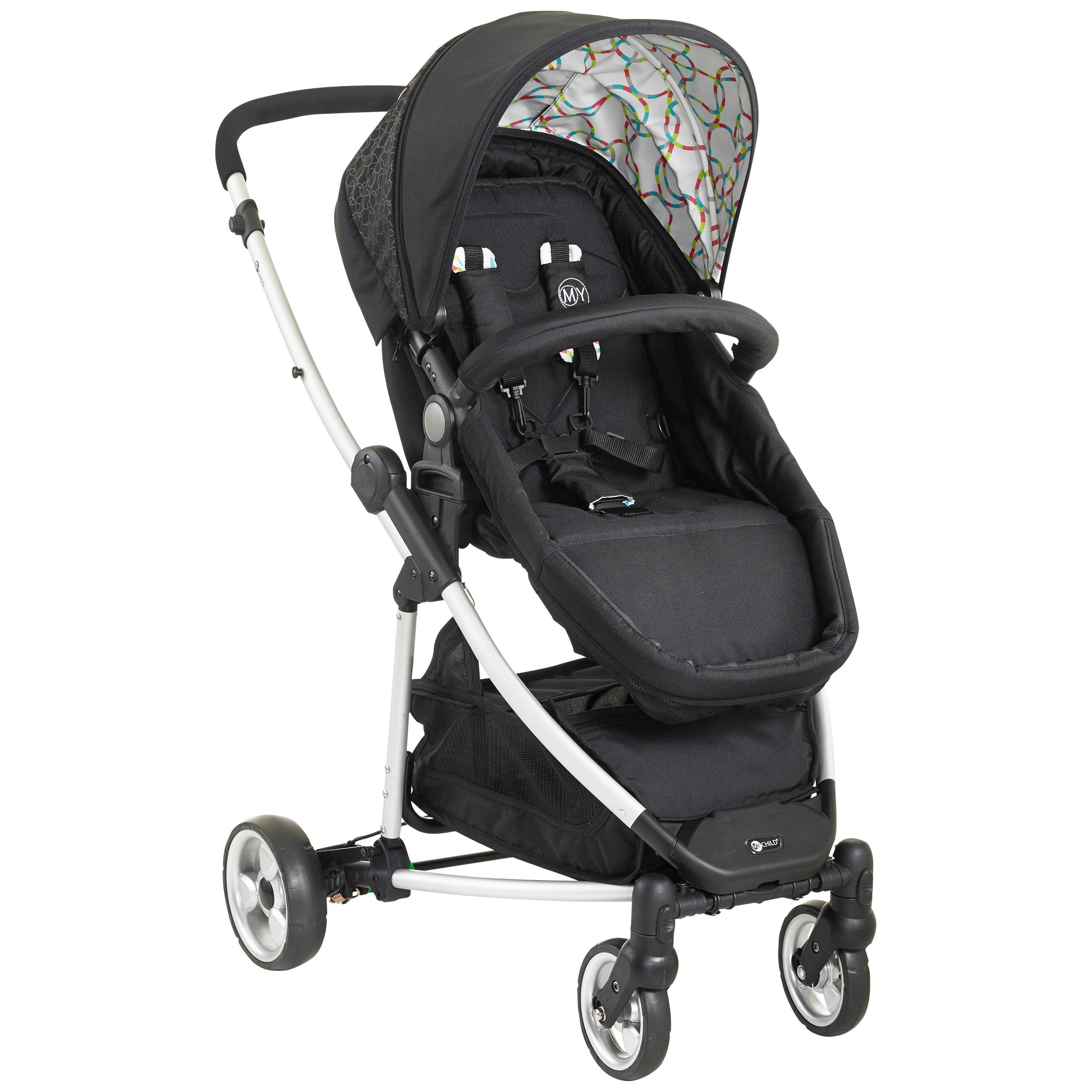 My Child Floe Pushchair, Black