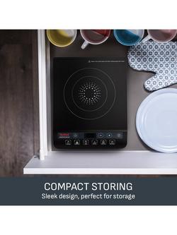 Tefal IH201840 Everyday Portable Induction Hob, Black - view 2, Black