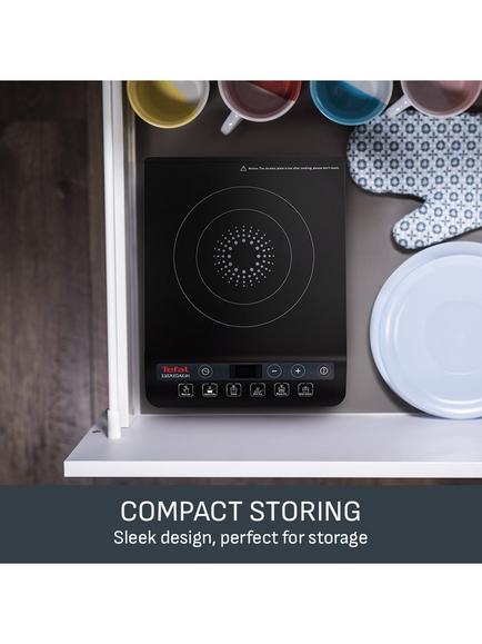 Tefal IH201840 Everyday Portable Induction Hob, Black - view 2, Black