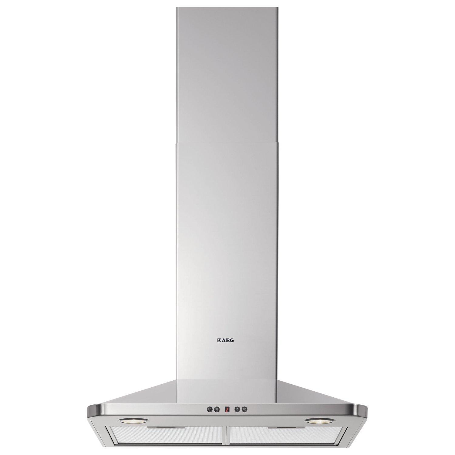 AEG DK4460-M Chimney Cooker Hood, Stainless Steel