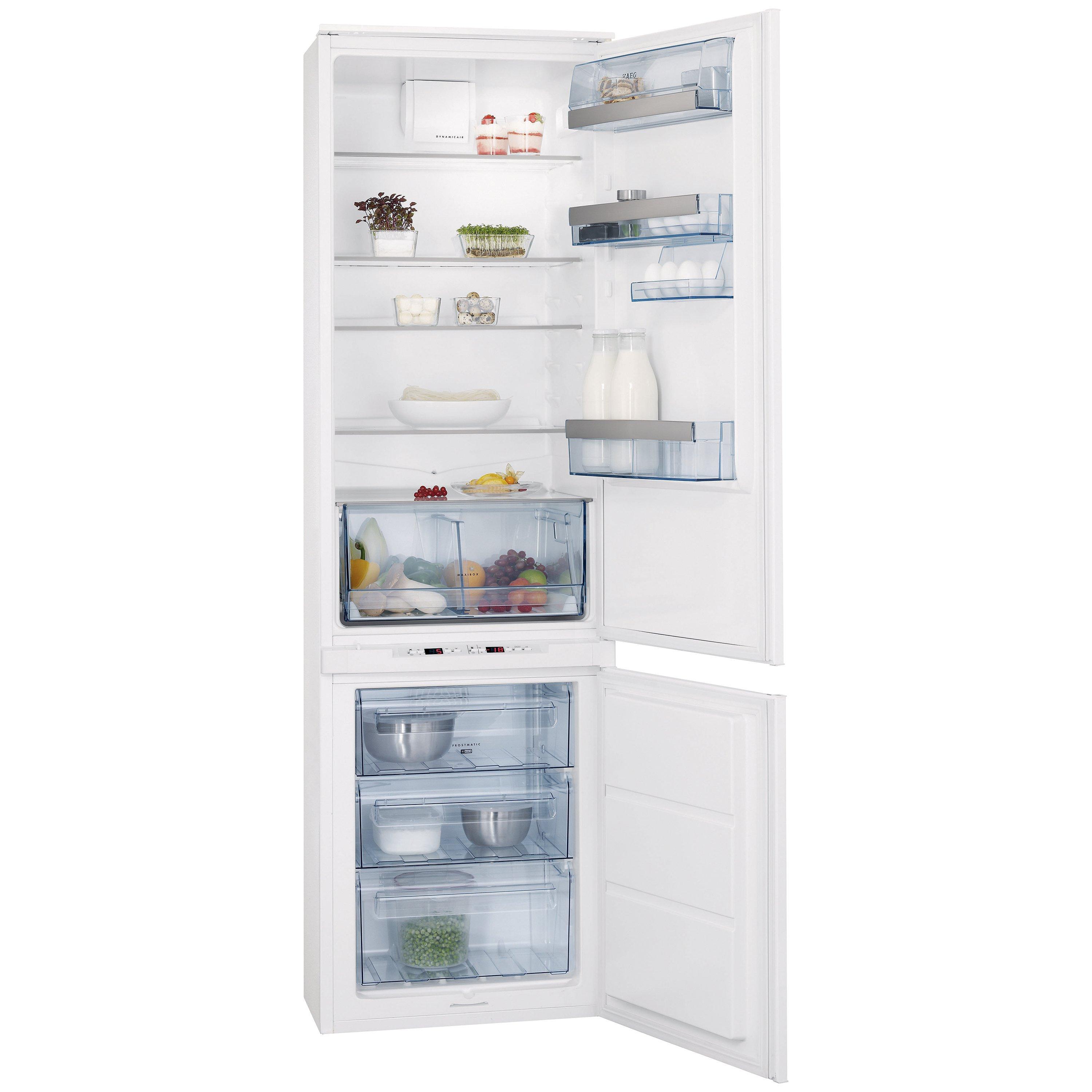 AEG SCT71900S0 Integrated Fridge Freezer, A+ Energy Rating, 54cm Wide