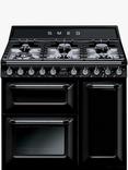 Smeg Victoria Dual Fuel Range Cooker, 90cm Wide