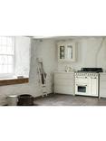 Smeg Victoria Dual Fuel Range Cooker, 90cm Wide, Cream