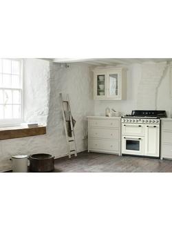 Smeg Victoria Dual Fuel Range Cooker, 90cm Wide - view 2, Cream