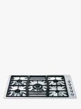 Smeg PGF95-4 Gas Hob, Stainless Steel