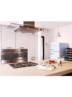 Smeg PGF75-4 Gas Hob, Stainless Steel - view 2, Stainless Steel