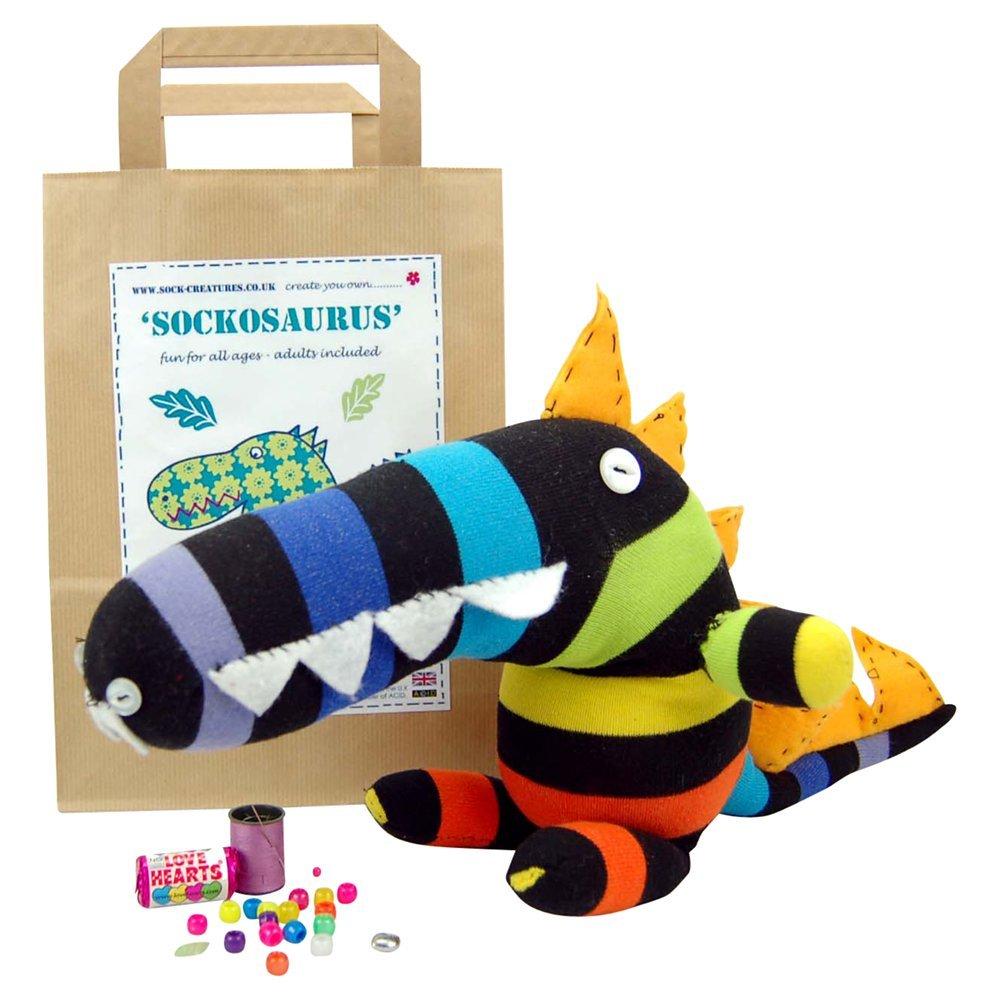 Sock Creatures Sockosaurus Dinosaur Kit
