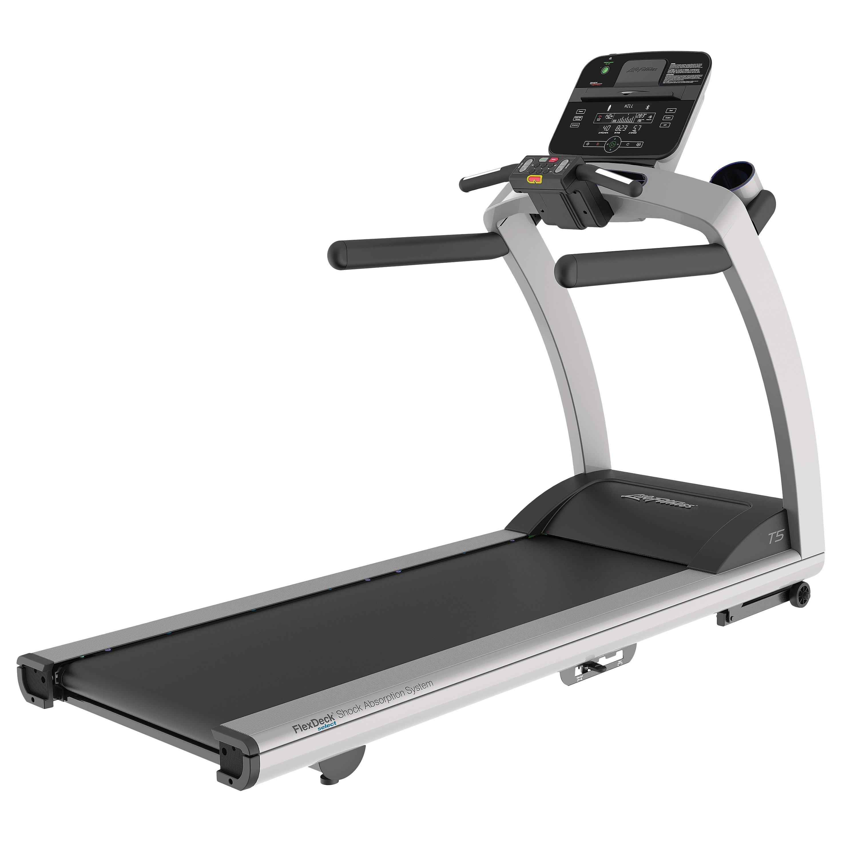 Life Fitness T5 Treadmill Track Connect Console Silver