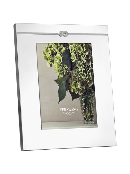 Vera Wang Infinity Frame, 8 x 10" (20 x 25cm), Silver, Silver