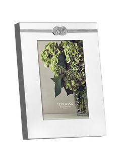 Vera Wang Infinity Photo Frame, 4 x 6" (10 x 15cm), Silver